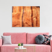 ストライプのRock of Double Arch Alcove II at Zion キャンバスプリント (インサイチュ (リビング))