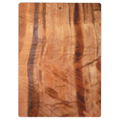 ストライプのRock of Double Arch Alcove II at Zion クリップボード (裏面)