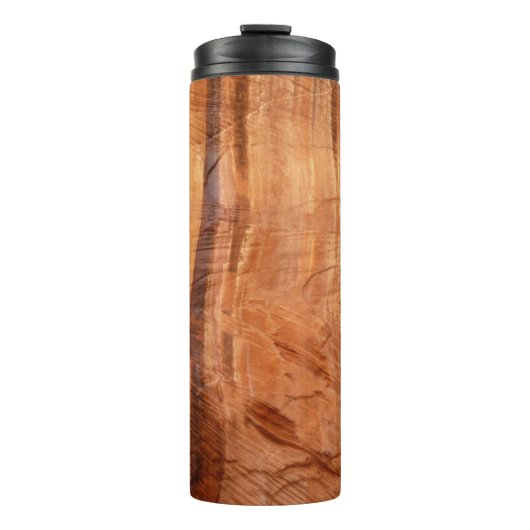 ストライプのRock of Double Arch Alcove II at Zion タンブラー (正面)