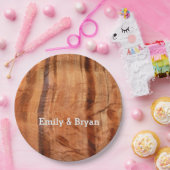 ストライプのRock of Double Arch Alcove II at Zion ペーパープレート (パーティー)