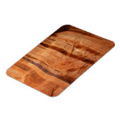 ストライプのRock of Double Arch Alcove II at Zion マグネット (左側)