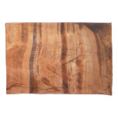 ストライプのRock of Double Arch Alcove II at Zion 枕カバー (正面)