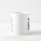 ストライプを勝ち取れ コーヒーマグカップ (中央)