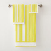 ストライプイエローバスタオオルセット バスタオルセット (インサイチュ)