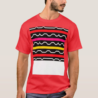 ストライプカラーズバウハウス1 Tシャツ