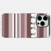 ストライプシルエット柄の鉢植え Case-Mate iPhoneケース (裏面 (横))