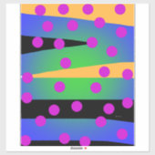 ストライプドット シール (シート)