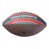 ストライプパタン名前をカスタムする&文字サッカー アメリカンフットボール (回転270)