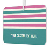 ストライプパターカスタムン車の空気清浄機 カーエアーフレッシュナー (左)