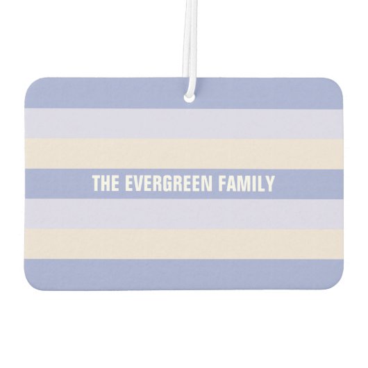 ストライプパターカスタムン車の空気清浄機 カーエアーフレッシュナー (裏面)