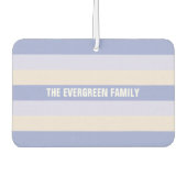 ストライプパターカスタムン車の空気清浄機 カーエアーフレッシュナー (正面)