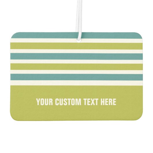 ストライプパターカスタムン車の空気清浄機 カーエアーフレッシュナー (裏面)