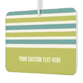 ストライプパターカスタムン車の空気清浄機 カーエアーフレッシュナー (左)