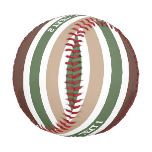 ストライプパターカスタムン野球 野球ボール