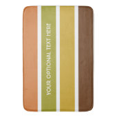 ストライプパターカスタムン風呂敷 バスマット (正面縦)