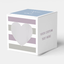 ストライプパターンカスタムの優先ボックス フェイバーボックス