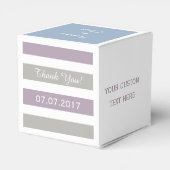 ストライプパターンカスタムの優先ボックス フェイバーボックス (裏面サイド)