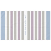 ストライプパターンカスタムテーブルクロス テーブルクロス (正面(横))