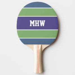 ストライプパターンカスタムモノグラム卓球ラケット 卓球ラケット