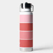 ストライプパターンカスタムモノグラム ウォーターボトル (背面)