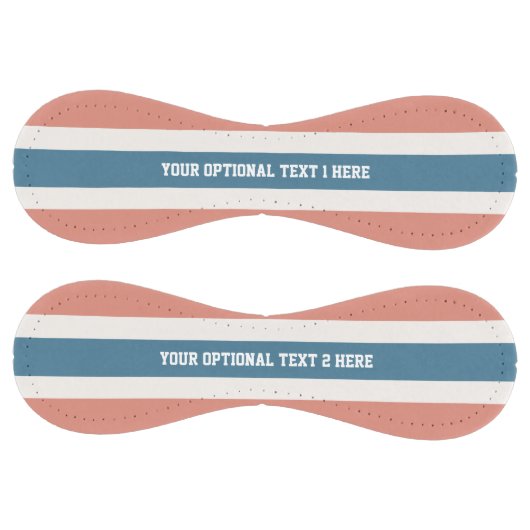 ストライプパターンカスタム文字ソフトボール ソフトボール (パネル)