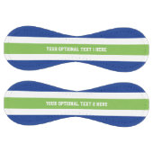 ストライプパターンカスタム文字ソフトボール ソフトボール (パネル)