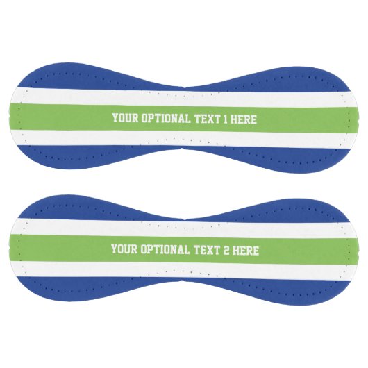 ストライプパターンカスタム文字ソフトボール ソフトボール (パネル)