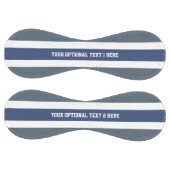 ストライプパターンカスタム文字ソフトボール ソフトボール (パネル)