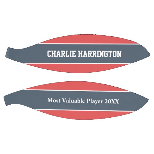 ストライプパターン名前をカスタムする&文字 バスケットボール (パネル)