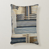 ストライプパターン アクセントクッション (正面(垂直))