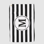 ストライプパターン ゴルフタオル (正面)