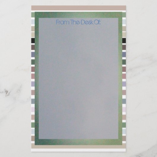 ストライププリント 便箋 (正面)