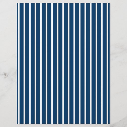 ストライプベビーブルーホワイト紙 (正面)