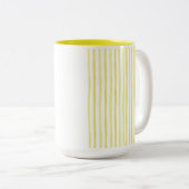 ストライプマグ ツートーンマグカップ (正面右)