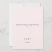 ストライプモダン列 サンキューカード (裏面)