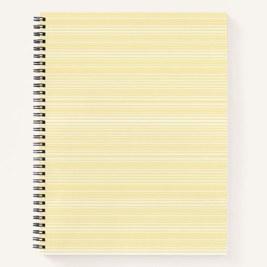 ストライプモダン抽象芸術 ノートブック (正面)