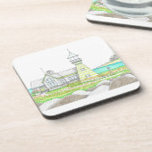 ストライプライトハウスコースター コースター (左側)