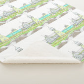 ストライプライトハウスシェルパブランケット シェルパブランケット (3/4)