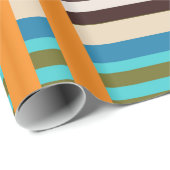 ストライプラッピング紙 ラッピングペーパー (ロールコーナー)