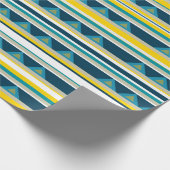 ストライプ三角形 ラッピングペーパー (角)