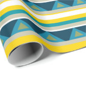 ストライプ三角形 ラッピングペーパー (ロールコーナー)