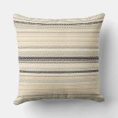 ストライプ付き点線 クッション (裏面)