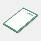 ストライプ先生カスタム文房具鑑賞贈 ポストイット (アングル)