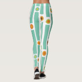 ストライプ円 レギンス (裏面)