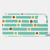 ストライプ円 Case-Mate iPhoneケース (裏面 (横))