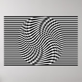 ストライプ円I ポスター (正面)