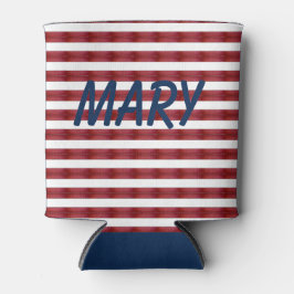 ストライプ抽象芸術クーラーボックス 缶クーラー