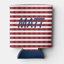 ストライプ抽象芸術クーラーボックス 缶クーラー