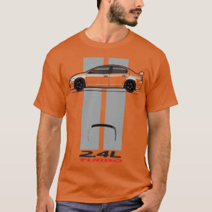 ストライプ数々のカラーBW Tシャツ
