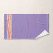 ストライプ柄セット バスタオルセット (ハンドタオル)